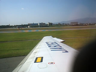 航空機、北海道行